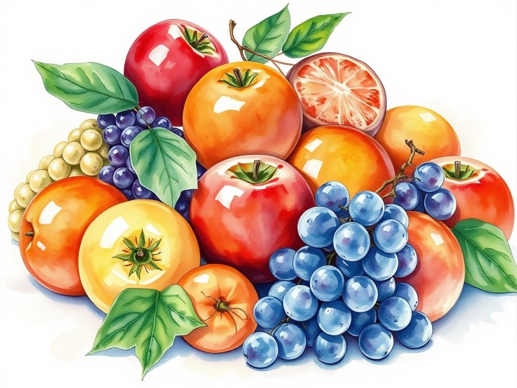 تکنیک نقاشی آبرنگ خشک در خشک