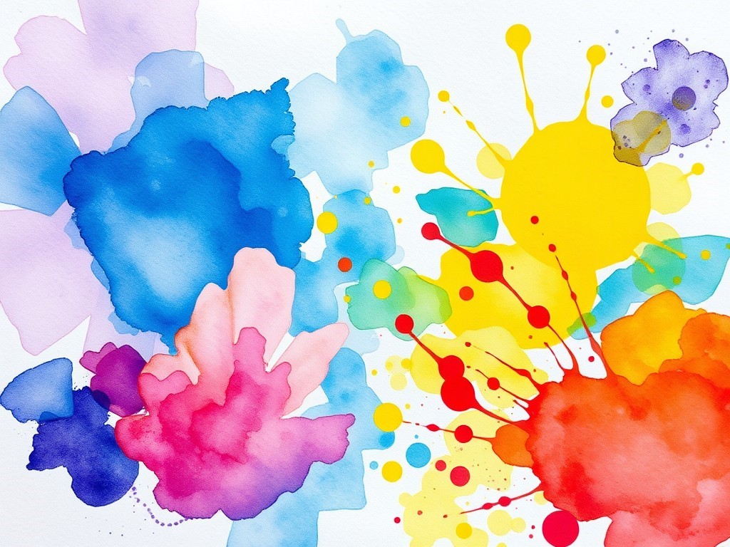 استفاده از الکل در تکنیک نقاشی با آبرنگ