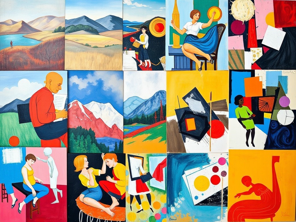 معرفی کامل انواع سبک های نقاشی