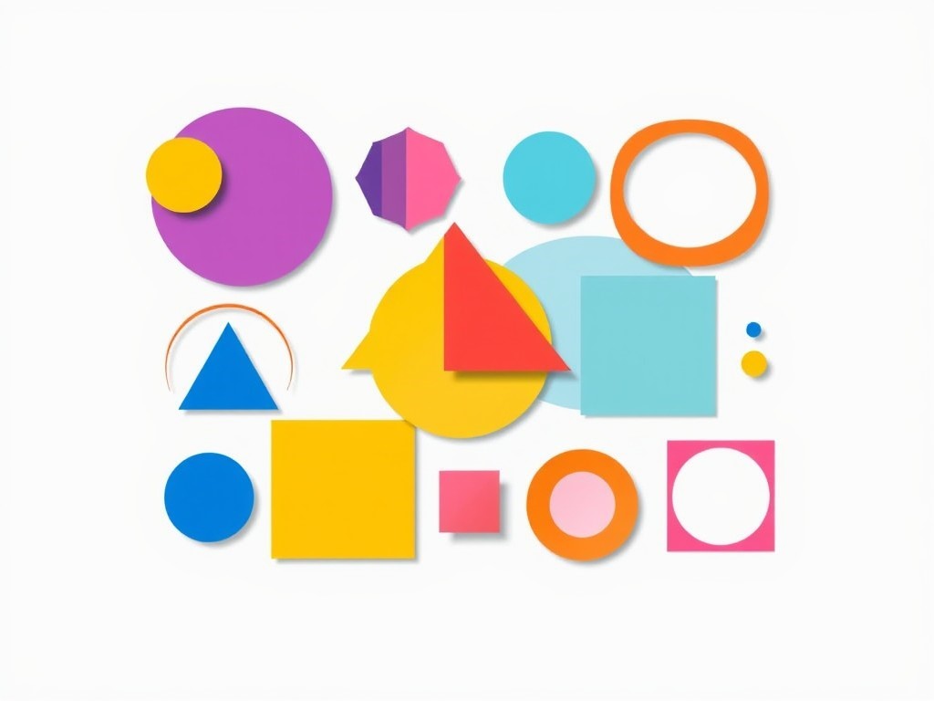 اشکال هندسی برای طراحی فیگور 