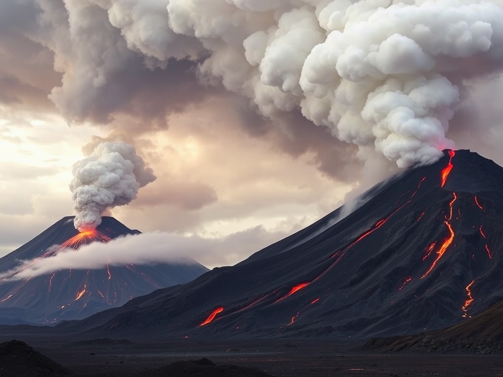  کوه‌های آتش‌فشانی