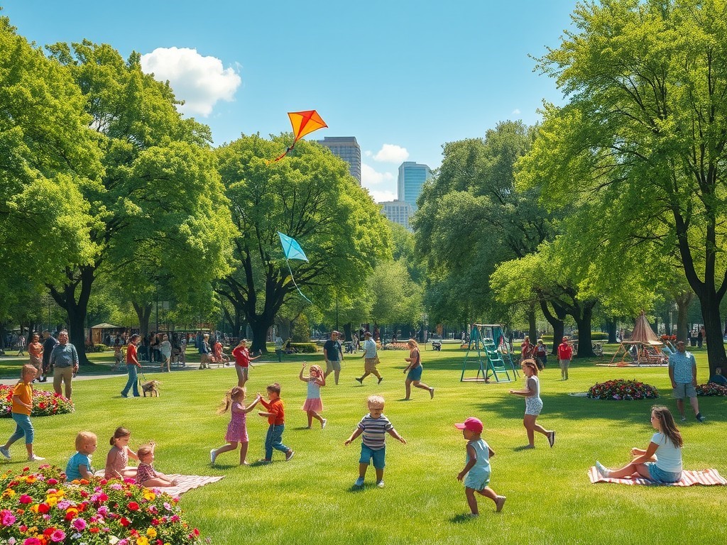 نقاشی محیط زیست شهری