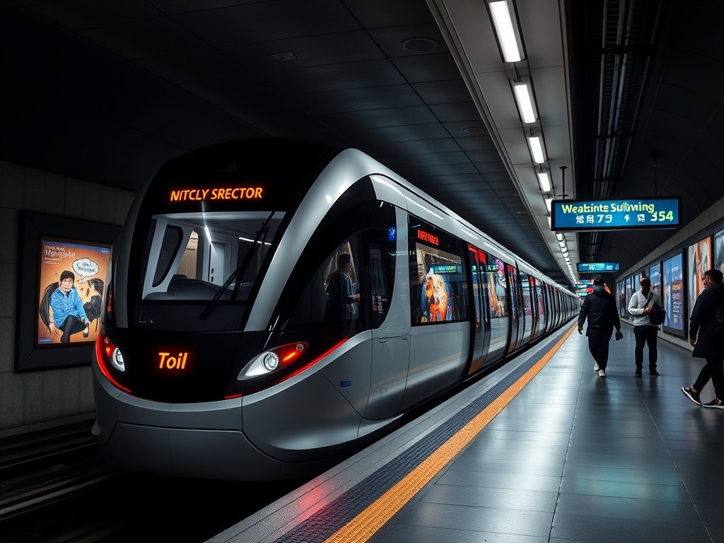 قطار زیر زمینی