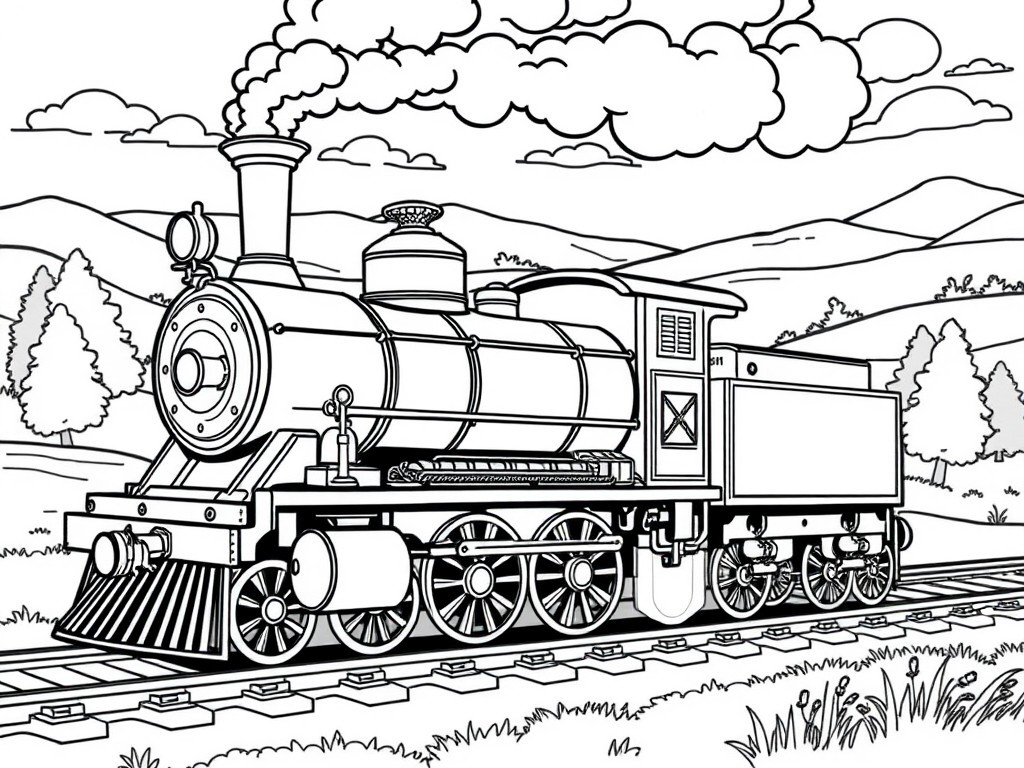 قطار کلاسیک بخار