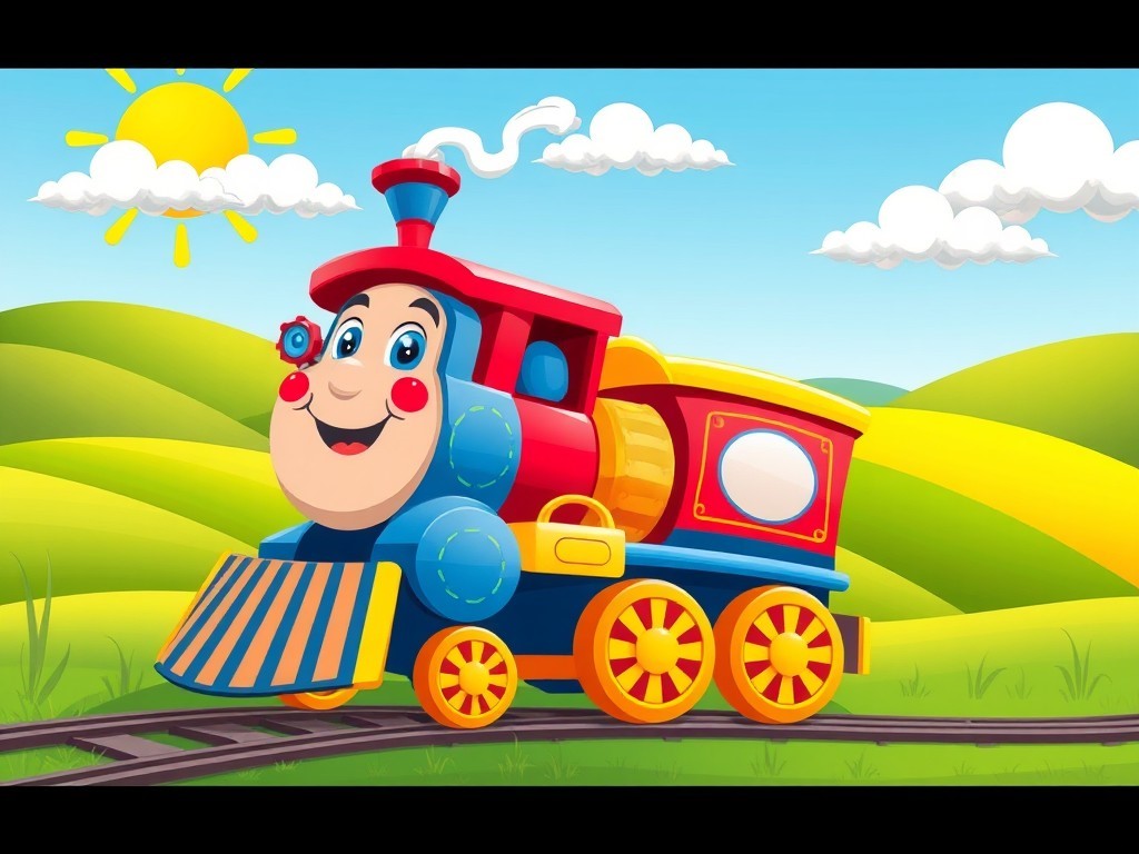 قطار کارتونی