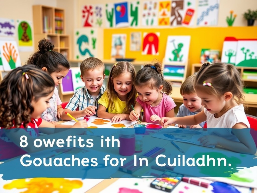 فواید نقاشی با گواش برای کودکان