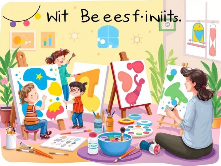 فواید هنری نقاشی برای کودکان و بزرگسالان