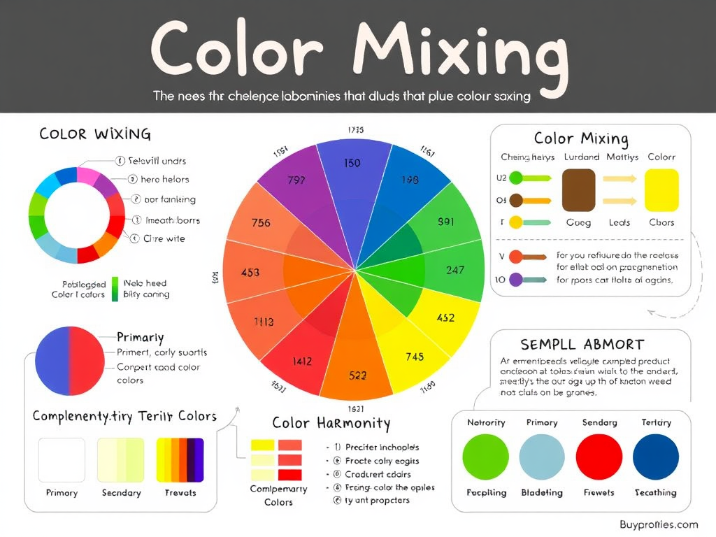 آموزش ترکیب رنگ ها