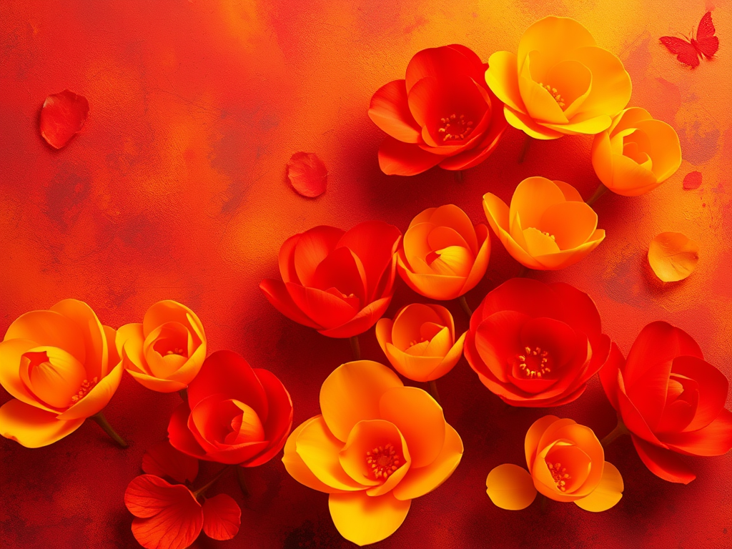 رنگ های گرم