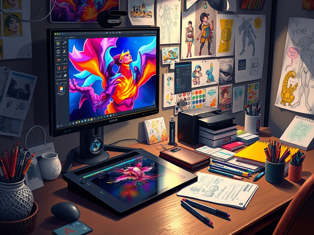 نقاشی دیجیتال چیست؟