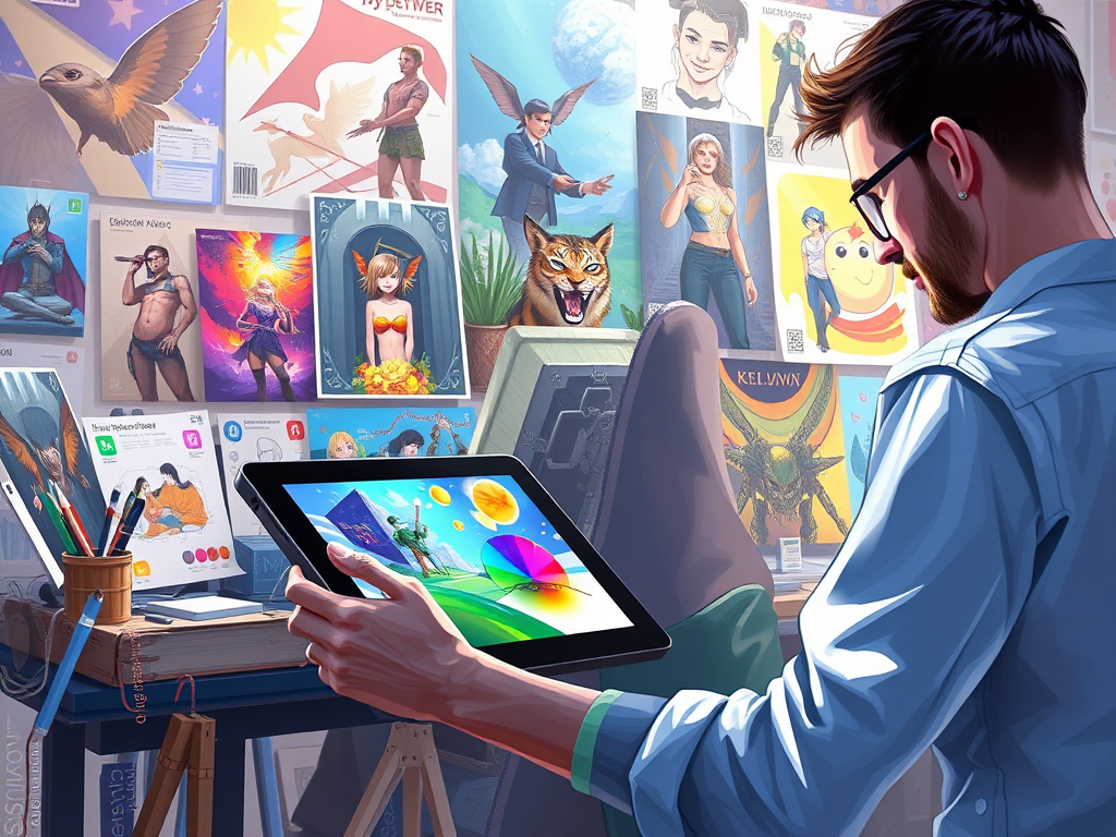 مزایای استفاده از نقاشی دیجیتال