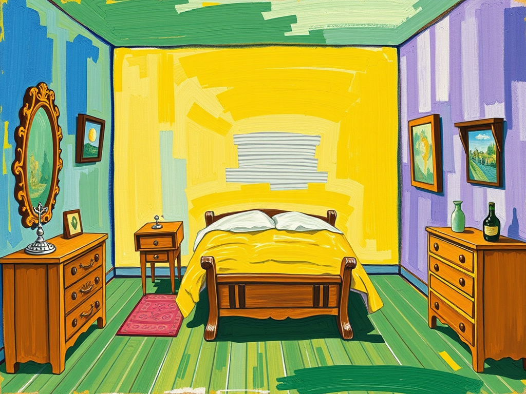 اتاق خواب آرل؛ از نقاشی های معروف ون گوگ 