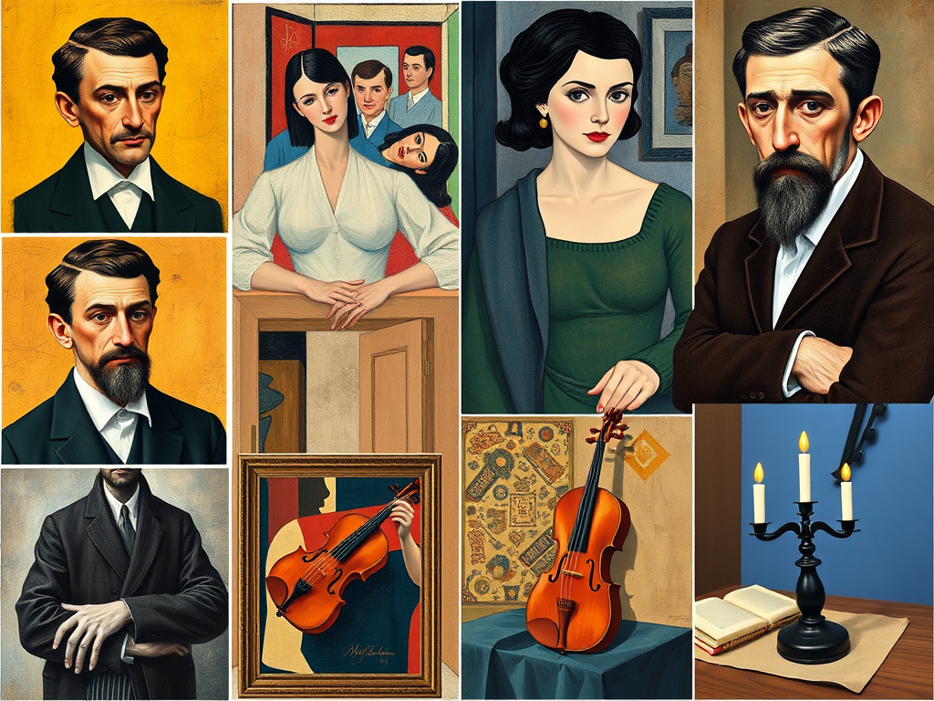 معروف ترین هنرمندان و نقاشی های سبک کوبیسم