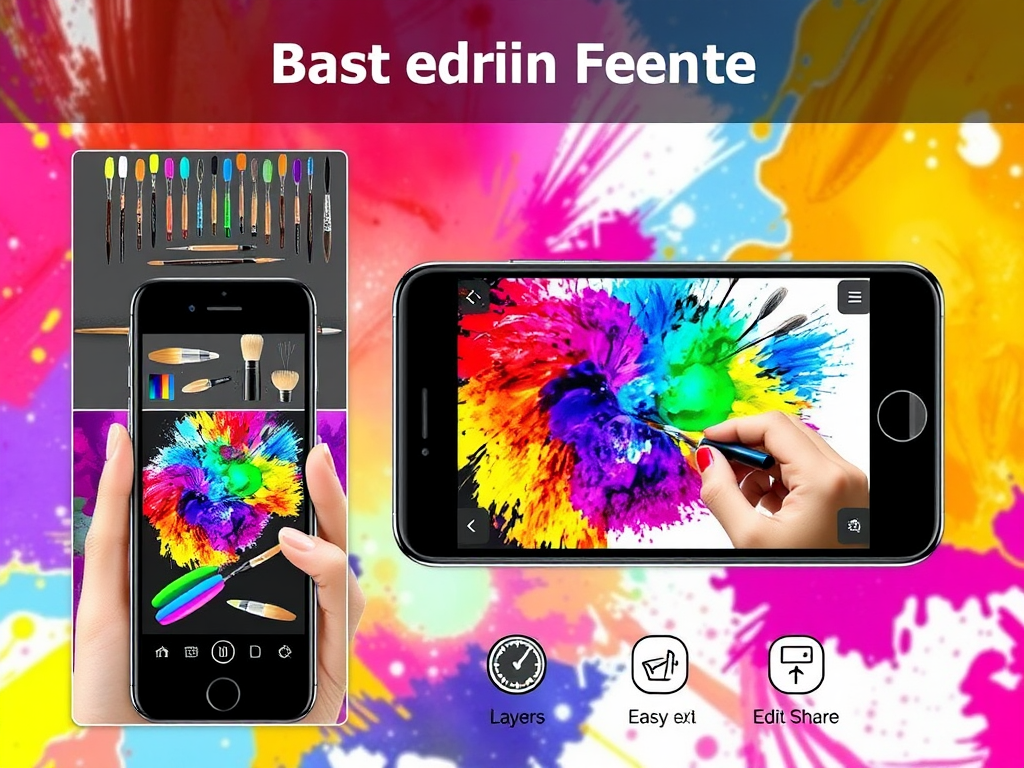 ویژگی های نقاشی دیجیتالی با گوشی