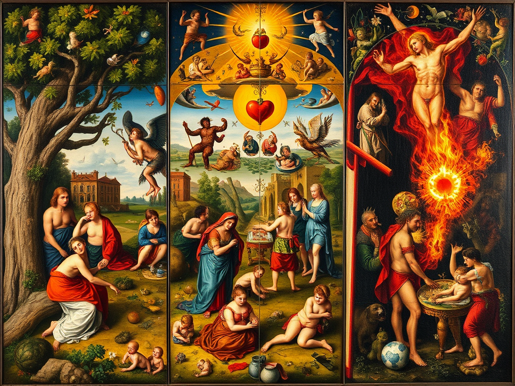 باغ لذت های زمینی