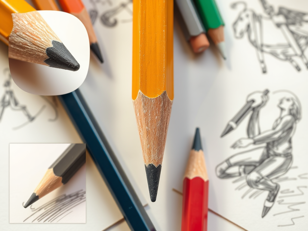 ویژگی های مداد کنته