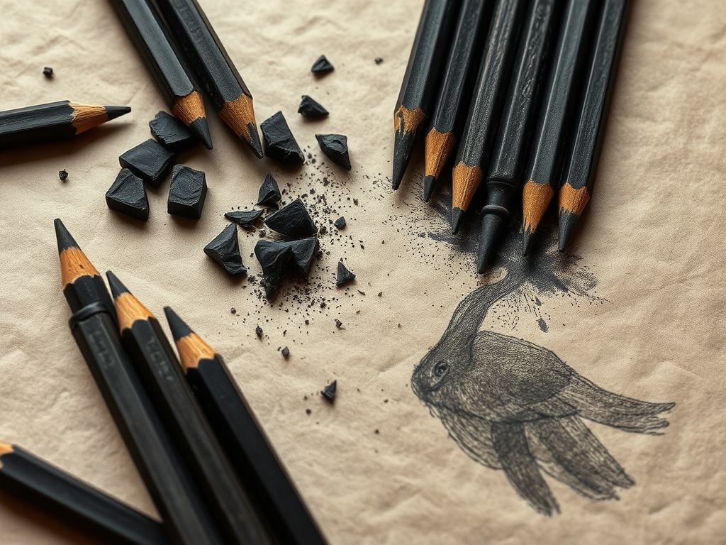 مداد زغالی چیست؟