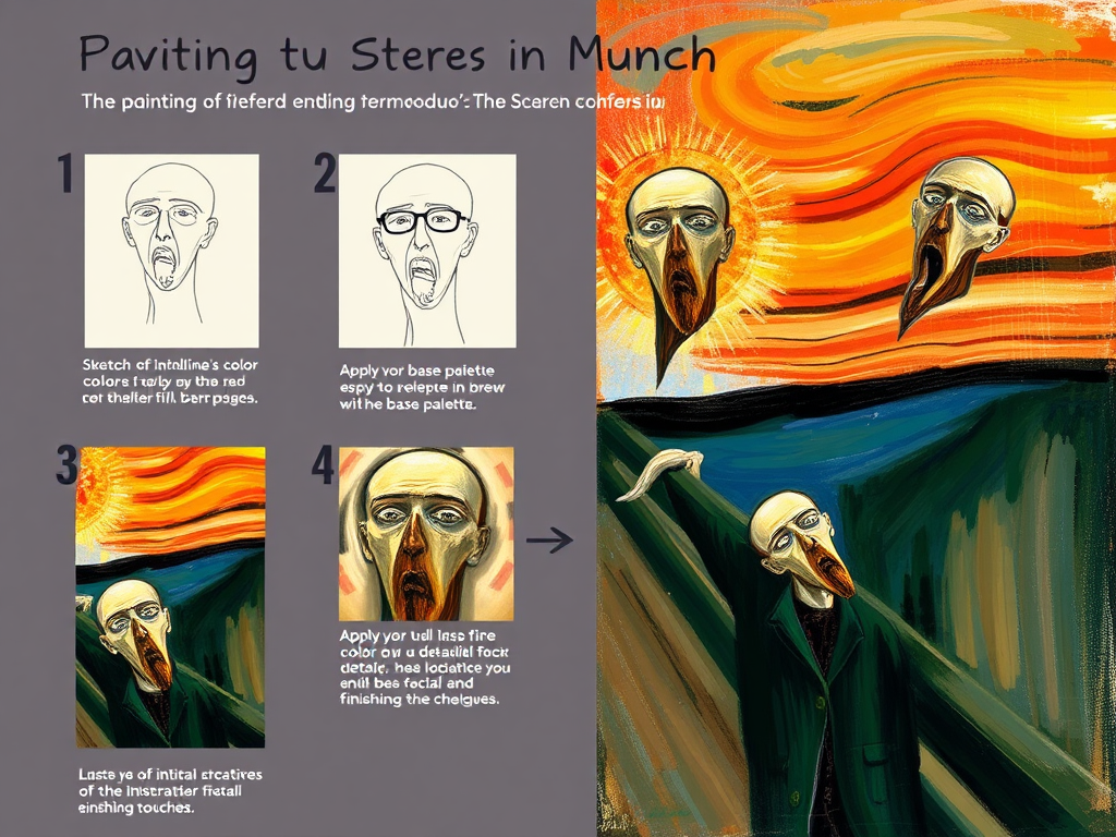 آموزش نقاشی جیغ