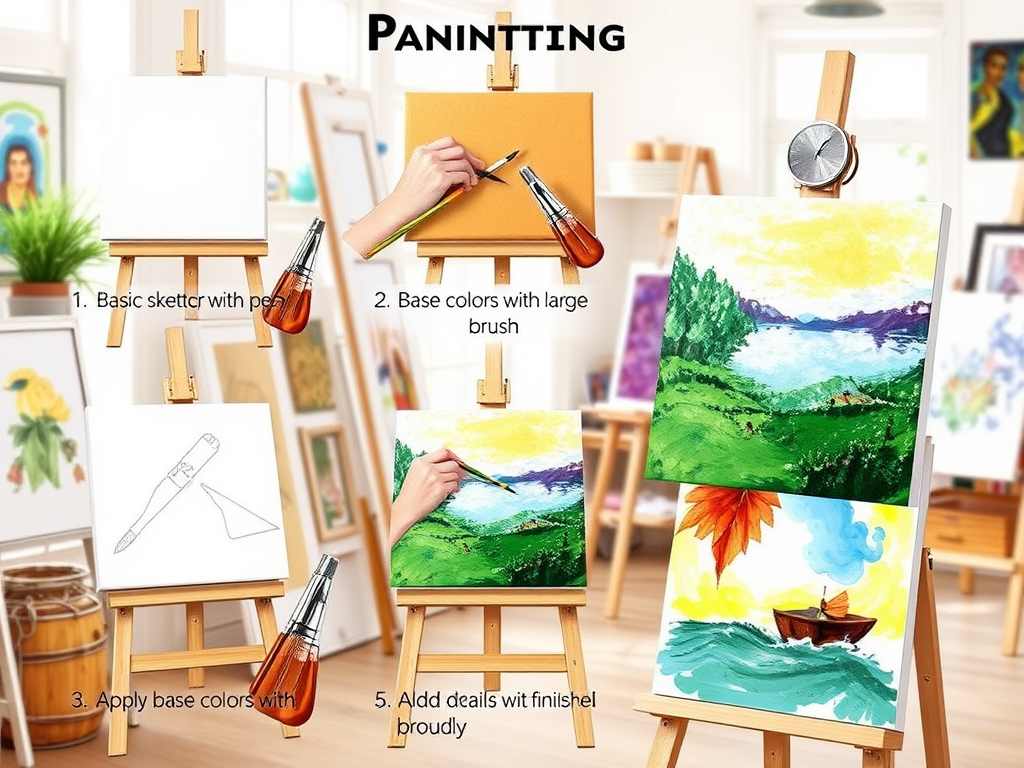 چطور نقاشی بکشیم؟ طراحی را از کجا شروع کنیم؟