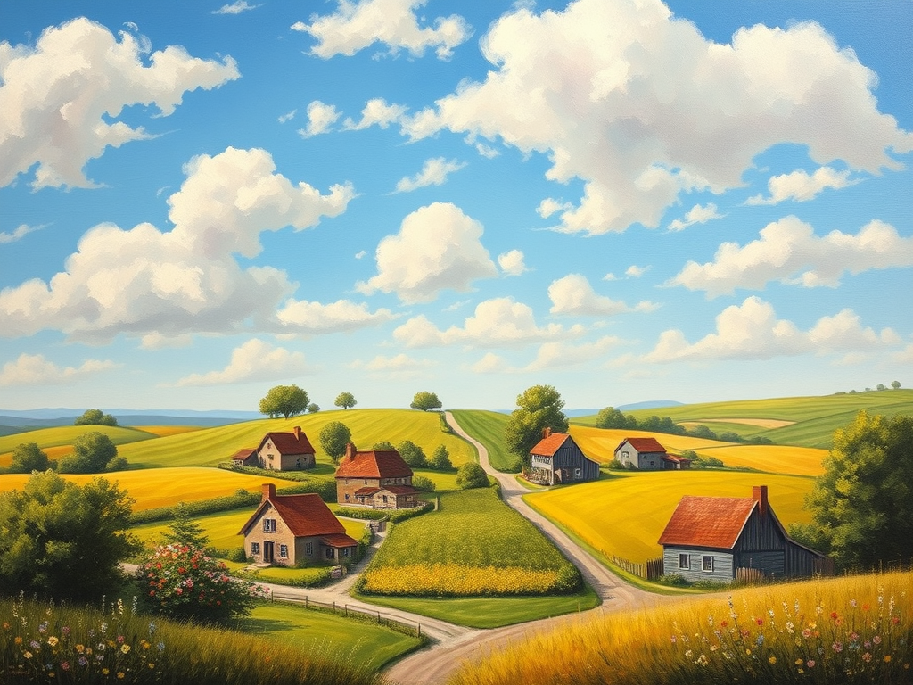 نقاشی رنگ روغن 