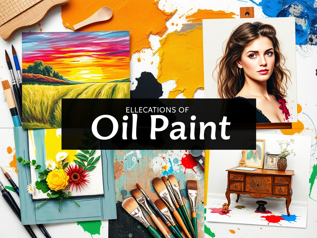 کاربرد های رنگ روغن