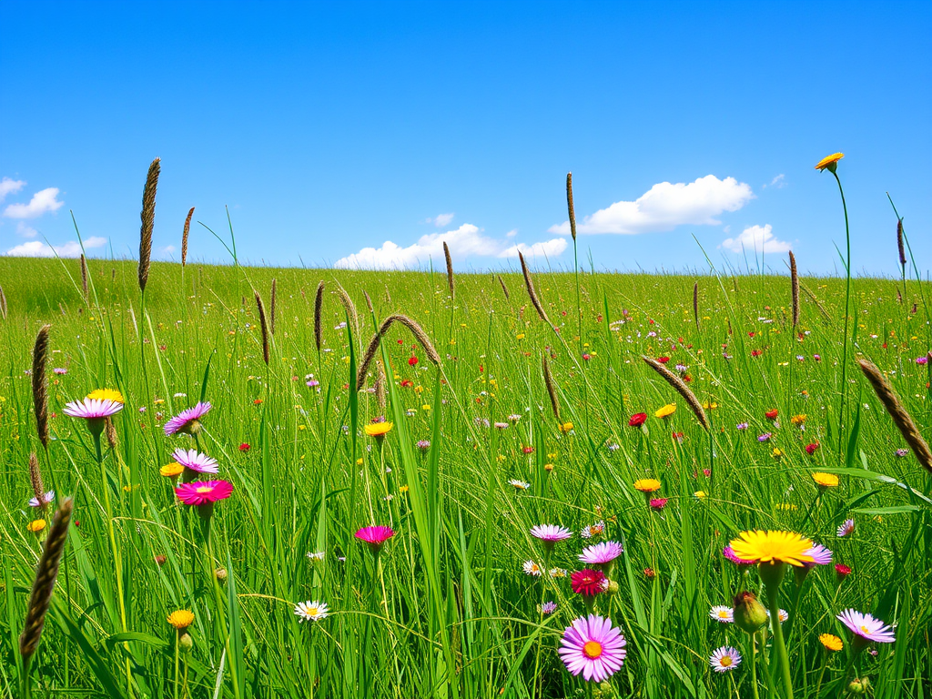 نقاشی چمنزار