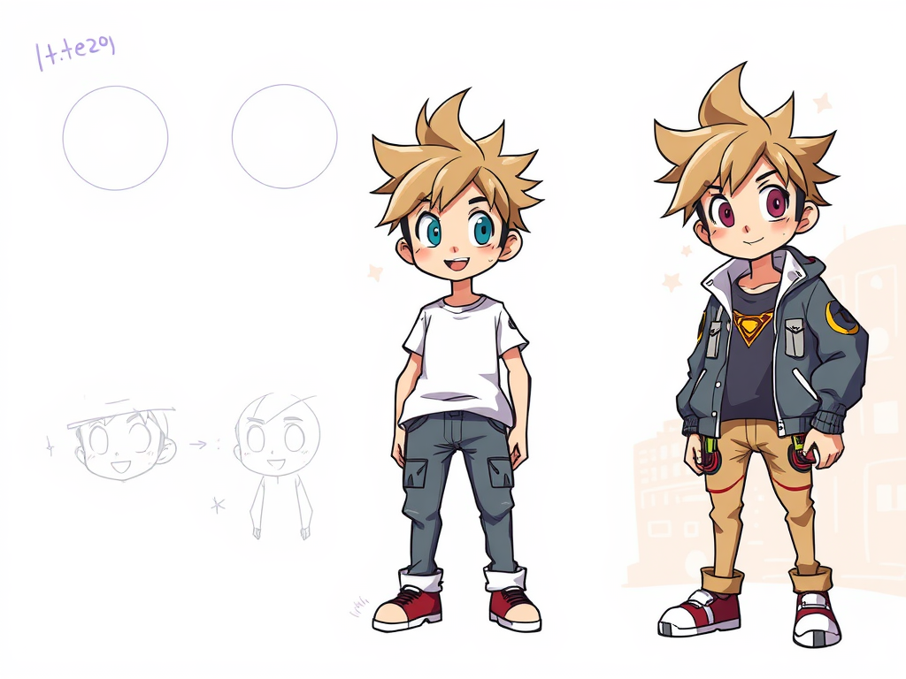 آموزش طراحی انیمه ای