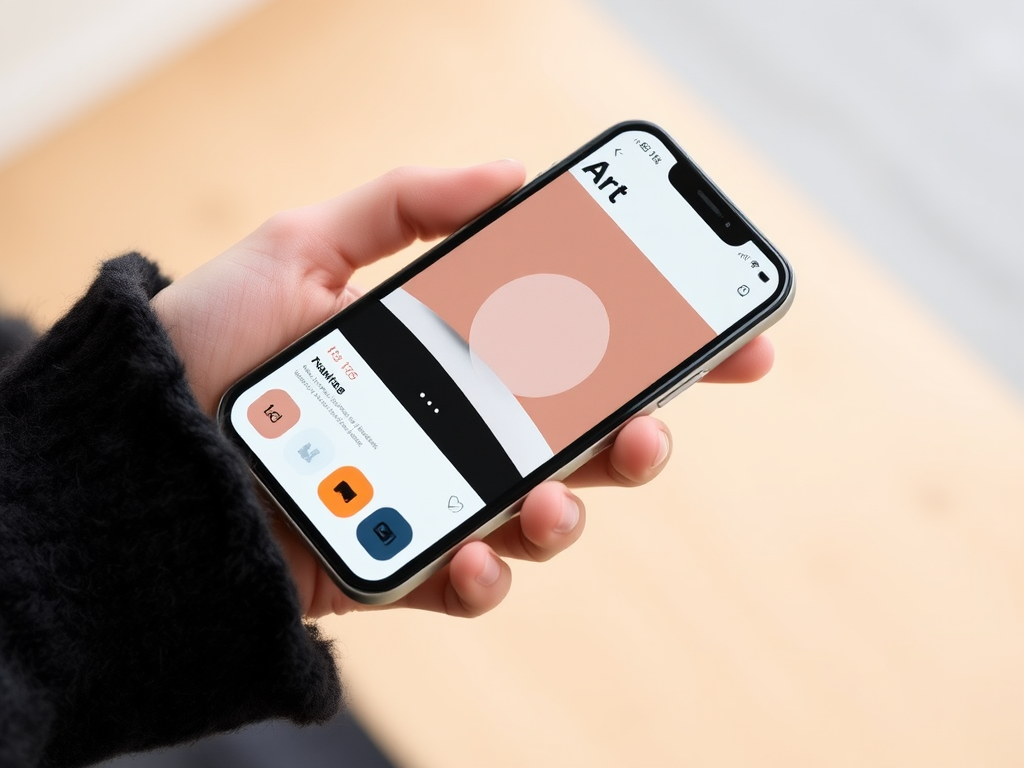 آموزش نقاشی مینیمال با گوشی