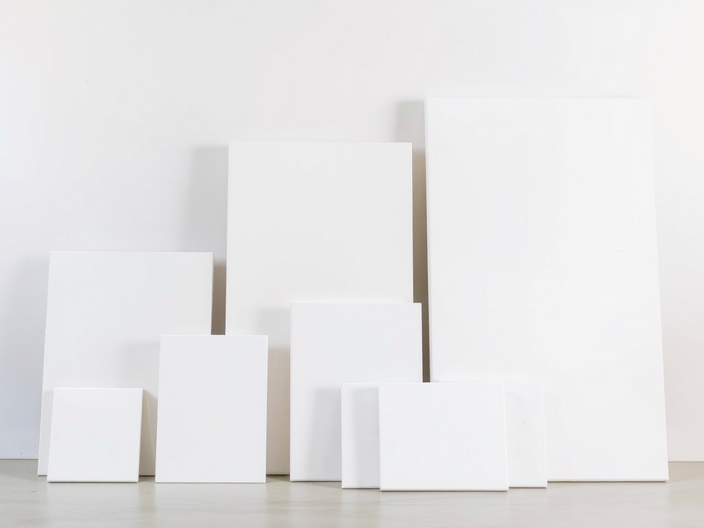 انواع سایز بوم نقاشی