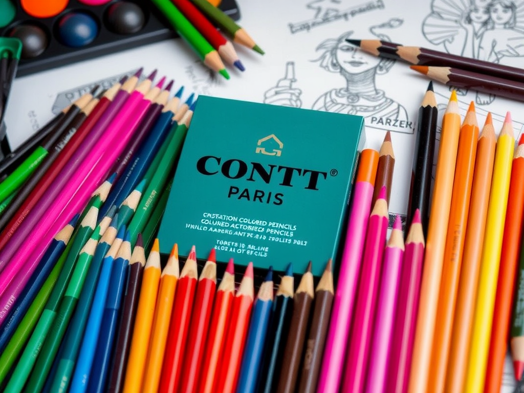 کنته پاریس بهترین مداد رنگی