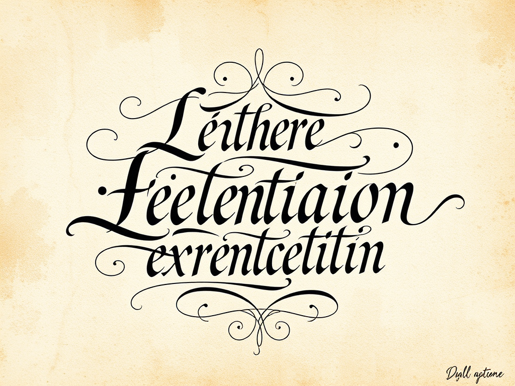 سبک خوشنویسی لاتین