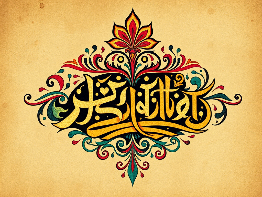 خوشنویسی هندی