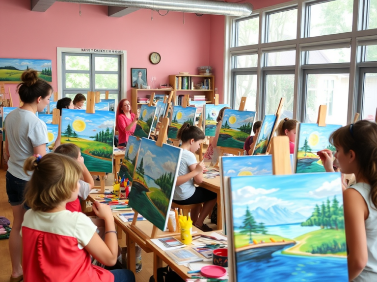 کلاس نقاشی با رنگ روغن؛ چه مهارت‌هایی را یاد می‌گیریم؟