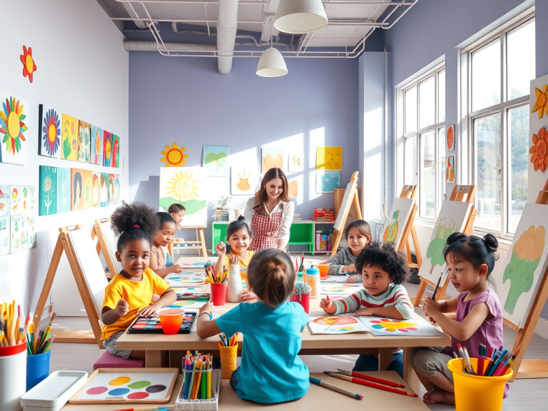 چگونه یک کلاس نقاشی خوب برای کودکان انتخاب کنیم؟