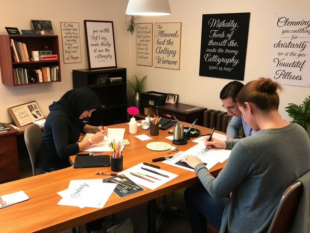 دوره‌های آموزش خوشنویسی برای مبتدیان