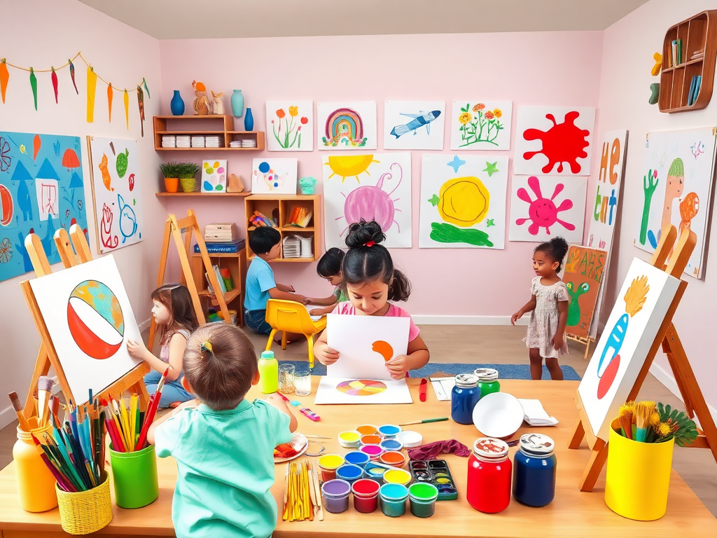 بهترین ابزارها برای آموزش نقاشی به کودکان چیست؟