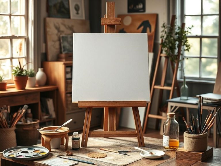 آموزش زیرسازی بوم برای نقاشی رنگ روغن