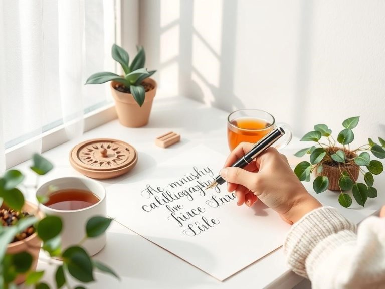 بررسی تأثیر خوشنویسی بر آرامش ذهن و تمرکز