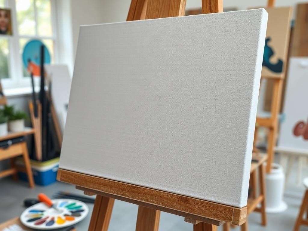 اهمیت زیرسازی بوم در رنگ روغن