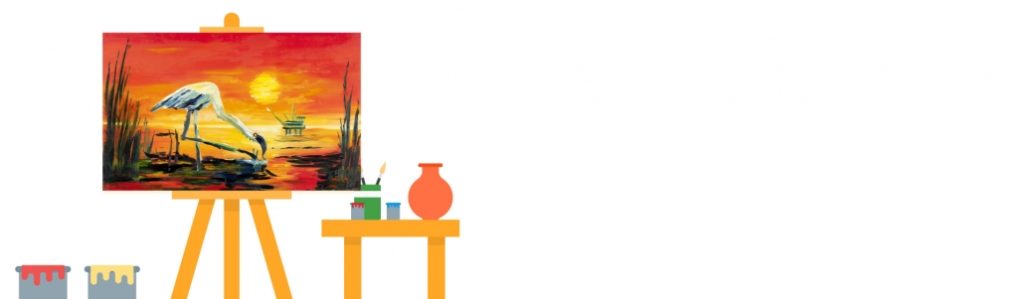 انواع زیرسازی بوم در رنگ روغن