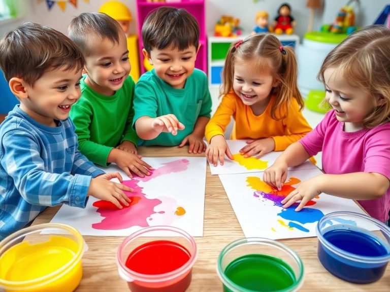 آموزش مفاهیم اولیه رنگها به کودکان با نقاشی