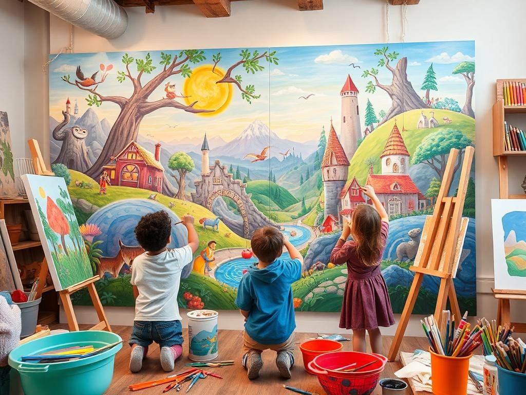 نقاشی داستانی