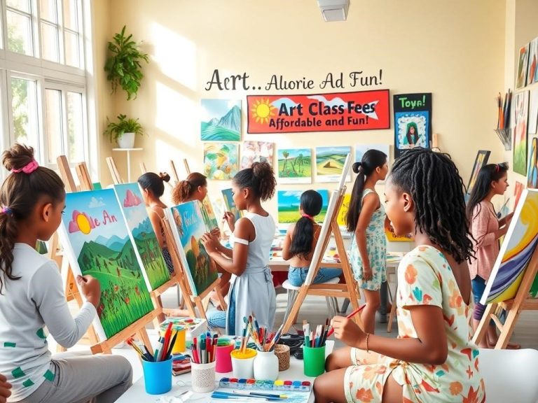 هزینه کلاسهای نقاشی در ایران (۱۴۰۴)