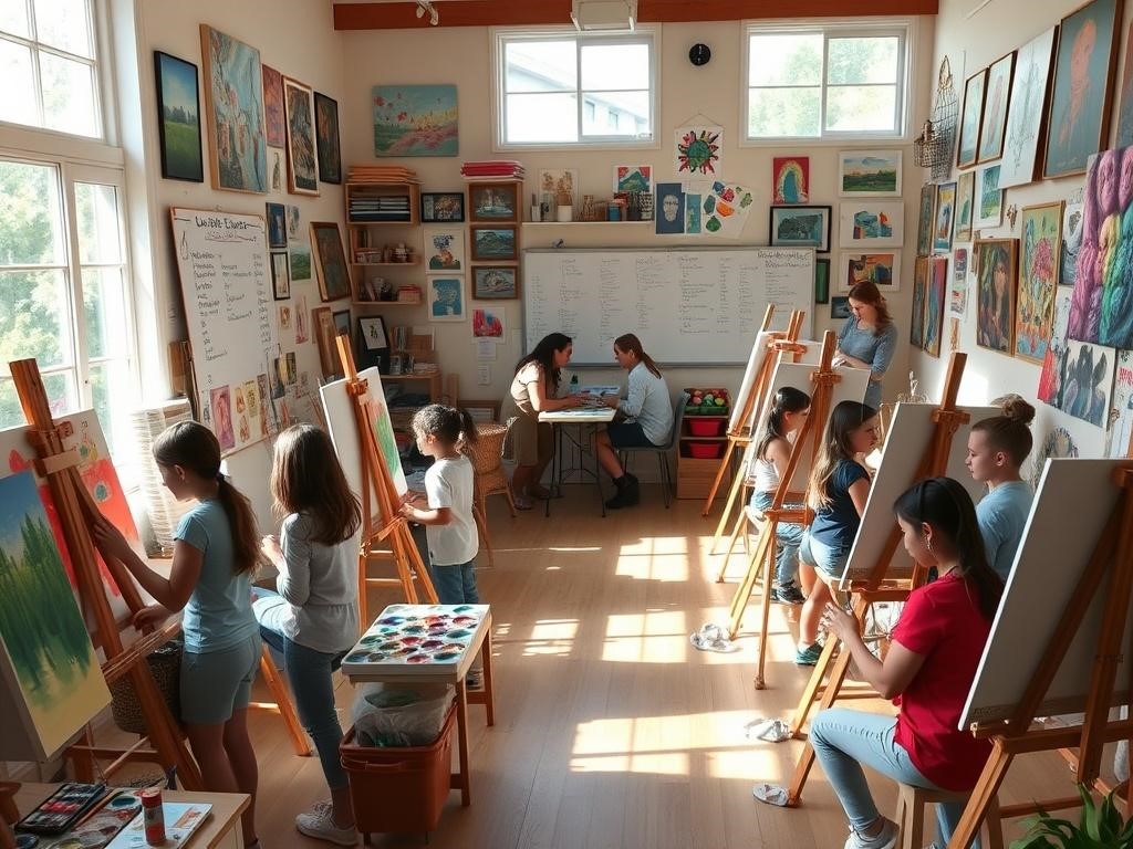 هزینه کلاسهای نقاشی در ایران (۱۴۰۴)