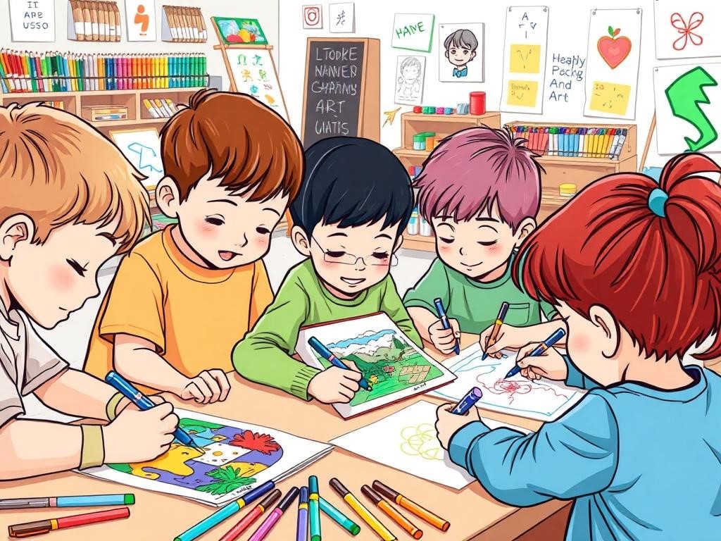 مراحل حرفه ای استفاده از ماژیک برای کودکان